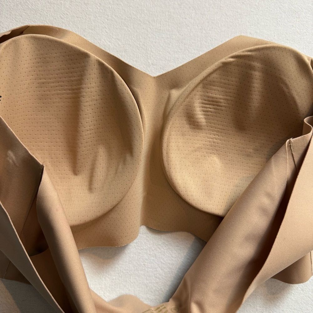Honeylove LiftWear V-Neck Bra Sand Nude LWBR0101 NWT - Picture 3 of 11